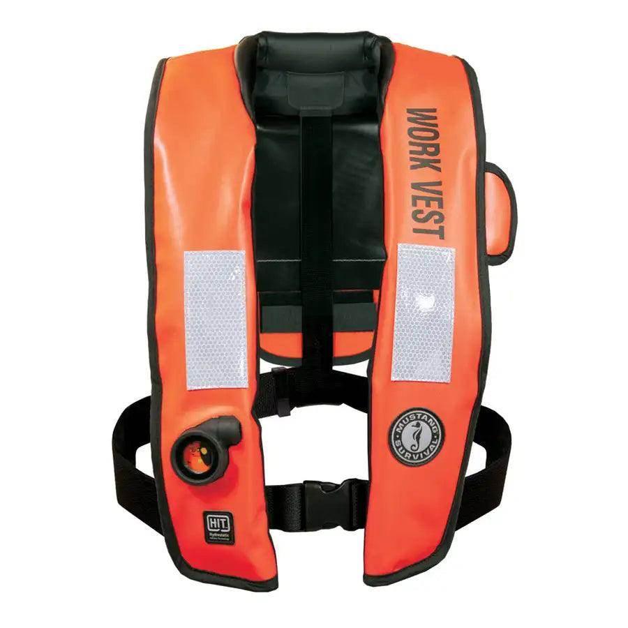 Mustang HIT Inflatable Work Vest - Orange - Automatic/Manual [MD318802-2-0-202] - Besafe1st