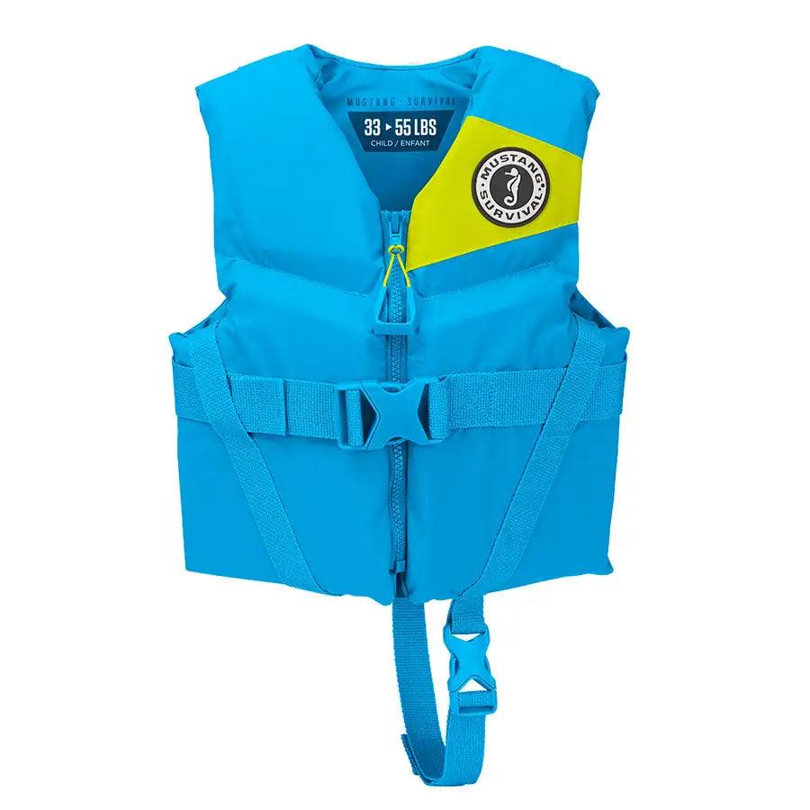 Mustang Child REV Foam Vest - Blue - Child [MV3565-268-0-206] - Besafe1st® 