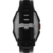 Timex IRONMAN T300 Silicone Strap Watch - Black/Red [TW5M47500] - Besafe1st®  