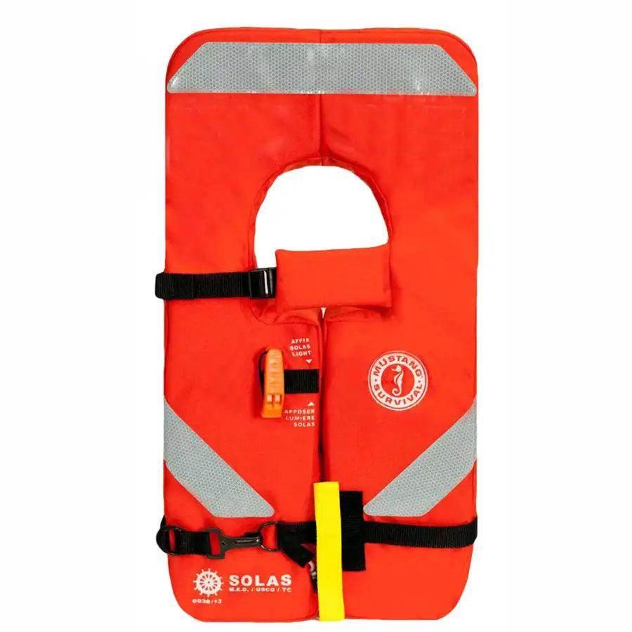 Mustang SOLAS Type 1 Adult Life Jacket - Orange [MV8040-2-0-227] - Besafe1st