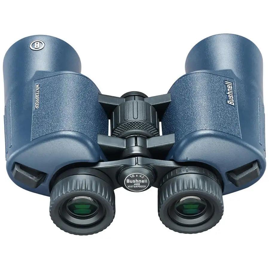 Bushnell 12x42mm H2O Binocular - Dark Blue Porro WP/FP Twist Up Eyecups [134212R] - Besafe1st® 