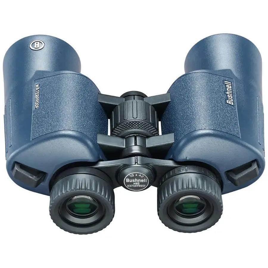 Bushnell 12x42mm H2O Binocular - Dark Blue Porro WP/FP Twist Up Eyecups [134212R] - Besafe1st