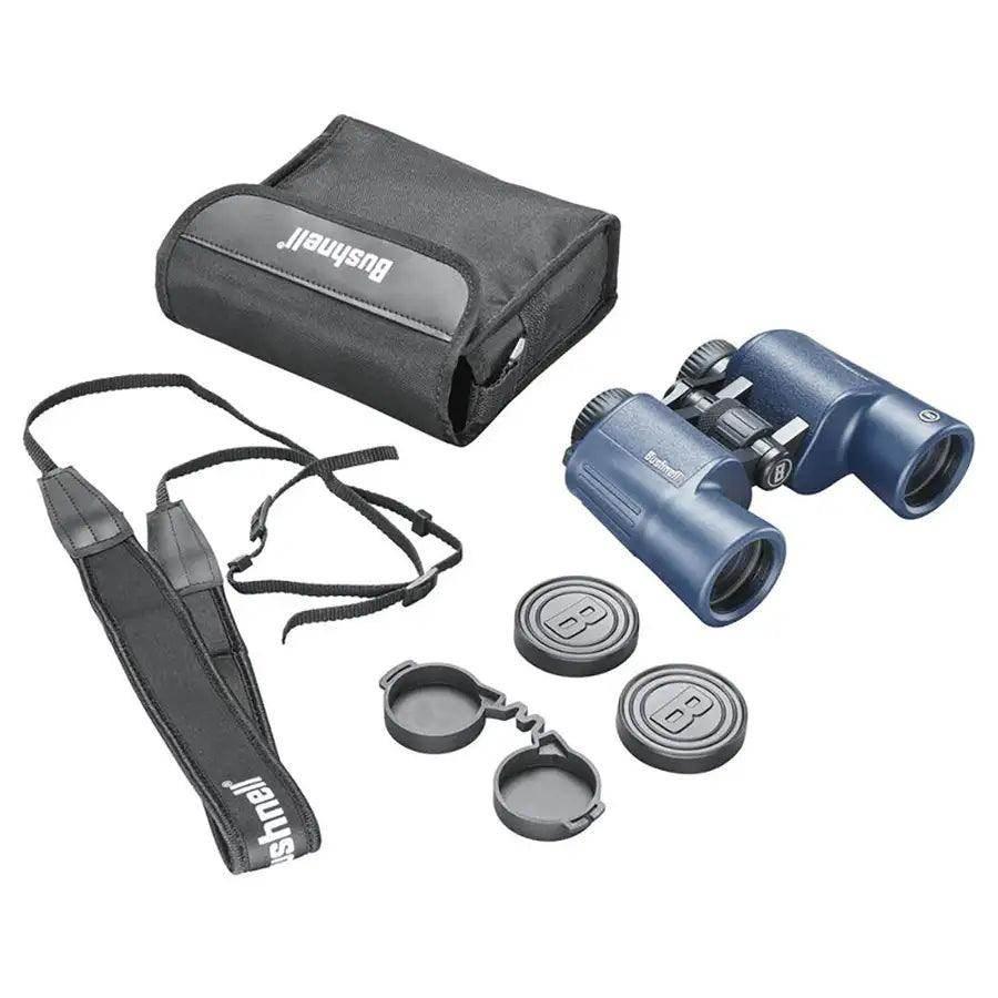 Bushnell 12x42mm H2O Binocular - Dark Blue Porro WP/FP Twist Up Eyecups [134212R] - Besafe1st