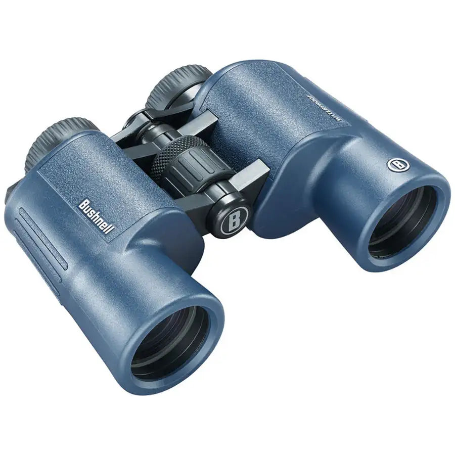 Bushnell 12x42mm H2O Binocular - Dark Blue Porro WP/FP Twist Up Eyecups [134212R] Besafe1st™ | 