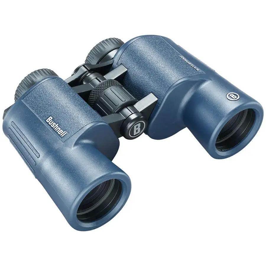 Bushnell 12x42mm H2O Binocular - Dark Blue Porro WP/FP Twist Up Eyecups [134212R] - Besafe1st