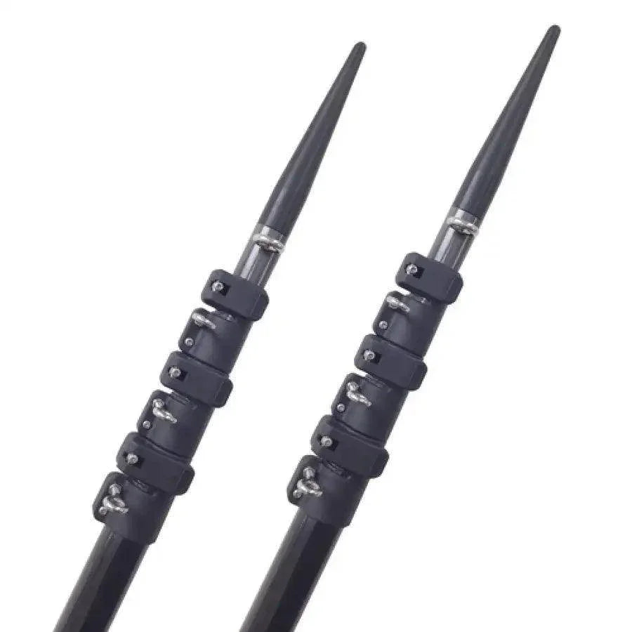 Lees 24 Telescoping Carbon Fiber Outrigger Poles f/Sidewinder Mount  [CT3924] Lee's Tackle