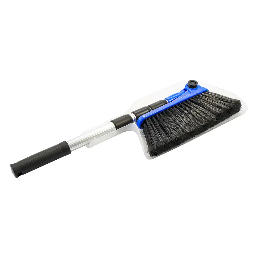 Camco RV Broom  Dustpan - Bilingual [43623] - Besafe1st® 