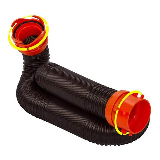 Camco RhinoFLEX 10 Sewer Hose Extension w/Swivel Bayonet Lug [39764] - Besafe1st