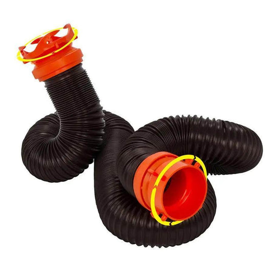 Camco RhinoFLEX 10 Sewer Hose Extension w/Swivel Bayonet Lug [39764] - Besafe1st