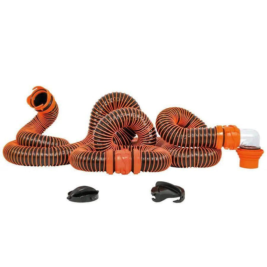 Camco RhinoEXTREME 20 Sewer Hose Kit w/4 In 1 Elbow Caps [39867] - Besafe1st