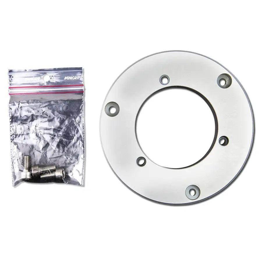 Lopolight Circular Baseplate f/Horizontal Mount Lights - Aluminum - Silver [400-401] - Besafe1st
