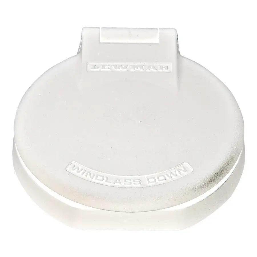 Lewmar Deck Foot Switch - Windlass Down - White Plastic [68000918] - Besafe1st