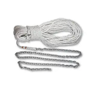 Lewmar Anchor Rode - 5 of 1/4" G4 Chain  100 of 1/2" Rope w/Shackle [69000331] Besafe1st™ | 