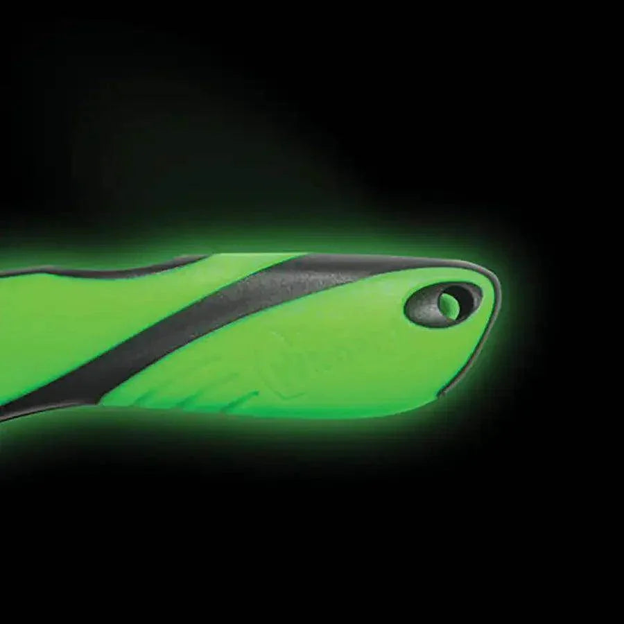 Wichard Offshore Knife - Single Serrated Blade - Fluorescent [10112] - Besafe1st