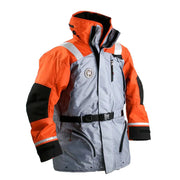 First Watch AC-1100 Flotation Coat - Hi-Vis Orange/Black - XXL [AC-1100-OB-XXL] - Premium Flotation Coats/Pants  Shop now at Besafe1st®