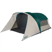 Coleman 6-Person Cabin Tent with Screened Porch - Evergreen [2000035608] - Besafe1st® 