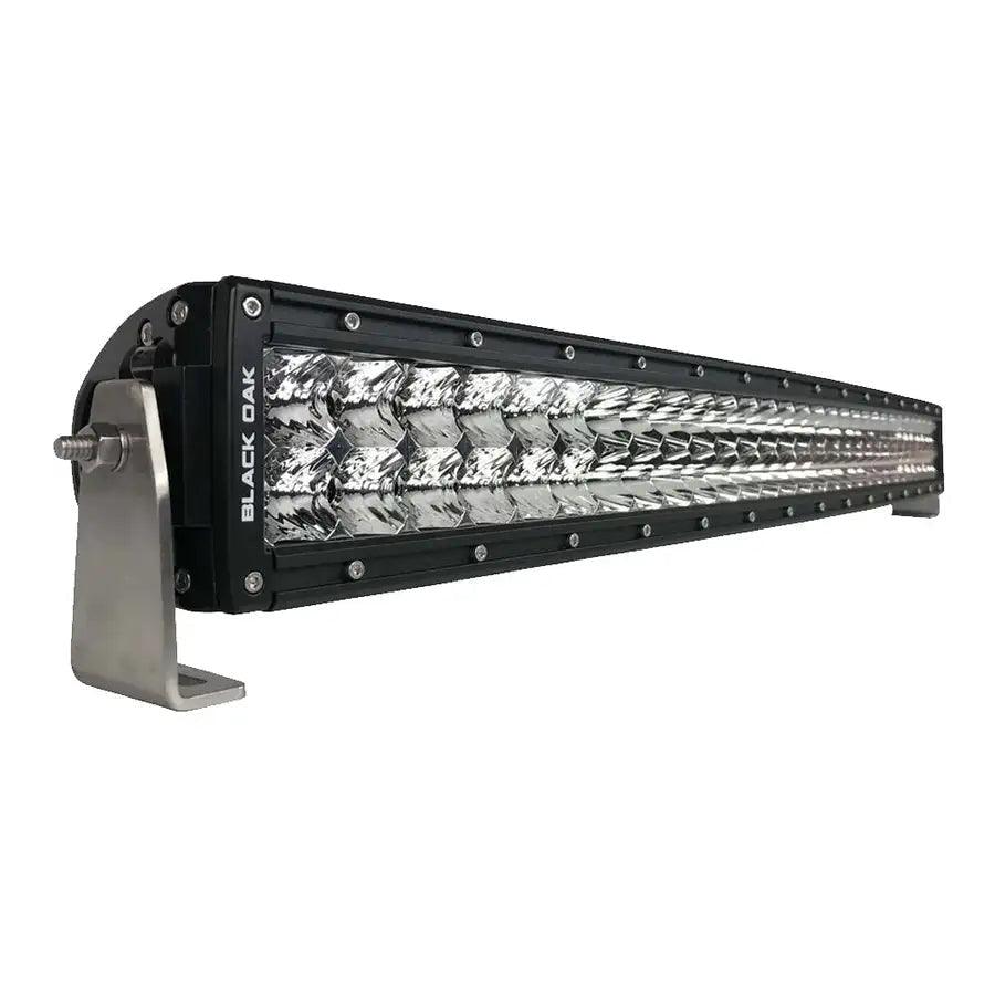 Black Oak Pro Series 3.0 Curved Double Row 30" LED Light Bar - Combo Optics - Black Housing [30CC-D5OS] - Premium Lighting Besafe1st®  Shop now 