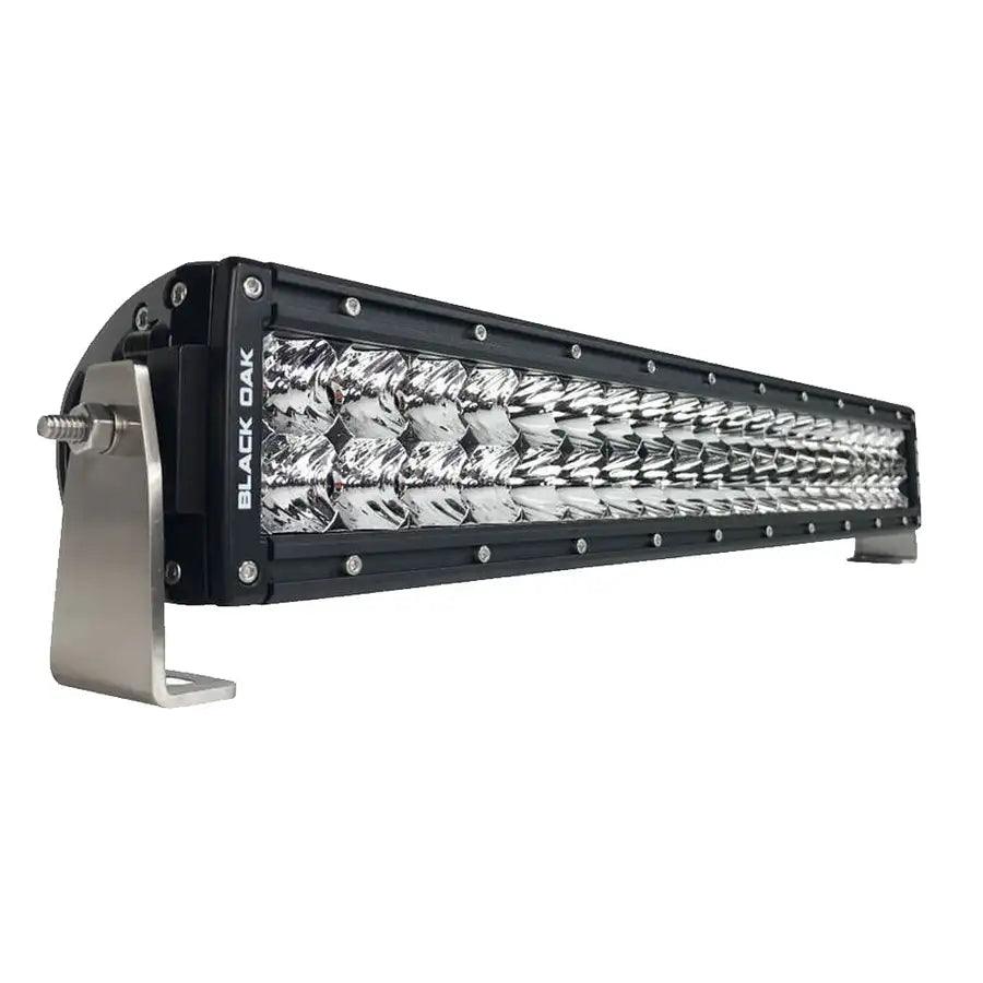 Black Oak Pro Series 3.0 Double Row 20" LED Light Bar - Combo Optics - Black Housing [20C-D5OS] - Premium Lighting Besafe1st®  Shop now 