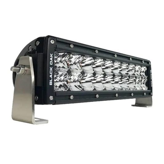 Black Oak Pro Series 3.0 Double Row 10" LED Light Bar - Combo Optics - Black Housing [10C-D5OS] - Besafe1st