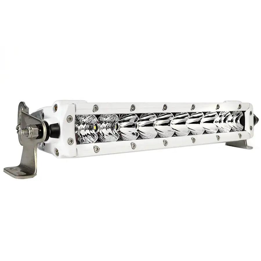 Black Oak Pro Series 3.0 Single Row 10" LED Light Bar - Combo Optics - White Housing [10CM-S5OS] - Premium Lighting Besafe1st®  Shop now 