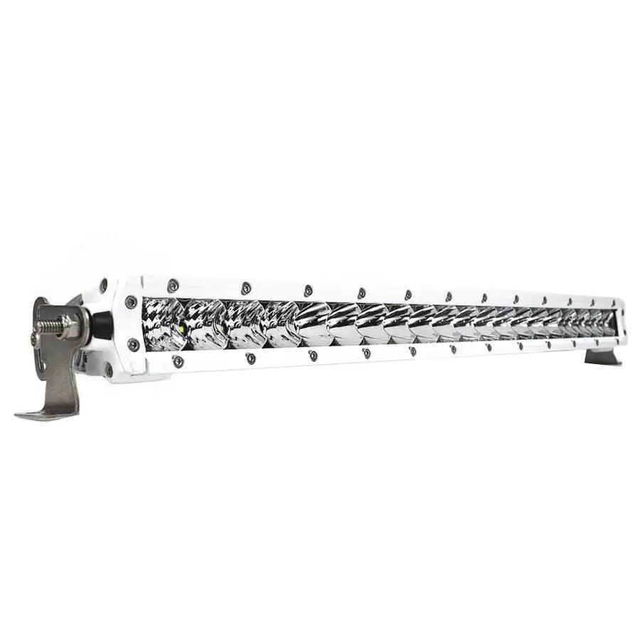 Black Oak Pro Series 3.0 Single Row 20" LED Light Bar - Combo Optics - White Housing [20CM-S5OS] - Besafe1st
