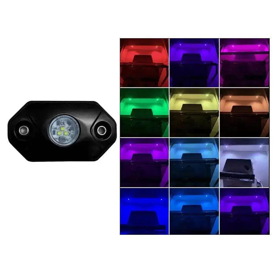 Black Oak Rock Accent Light - RGB - Black Housing [RL-RGB] Black Oak LED
