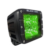 Black Oak 2" Green LED Hog Hunting Pod Light - Flood Optics - Black Housing - Pro Series 3.0 [2G-POD3OS] - Premium Pods & Cubes Besafe1st®  Shop now 