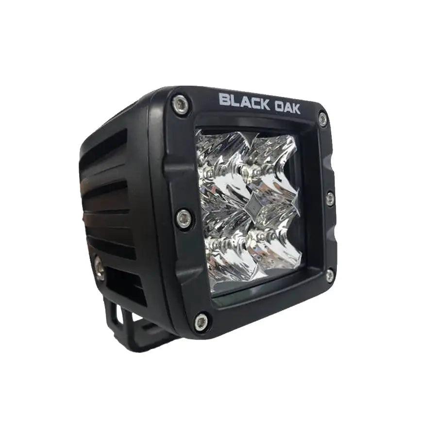 Black Oak 2" LED Pod Light - Spot Optics - Black Housing - Pro Series 3.0 [2S-POD10CR] - Premium Pods & Cubes Besafe1st®  Shop now 