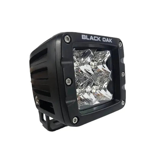 Black Oak 2" LED Pod Light - Spot Optics - Black Housing - Pro Series 3.0 [2S-POD10CR] Black Oak LED