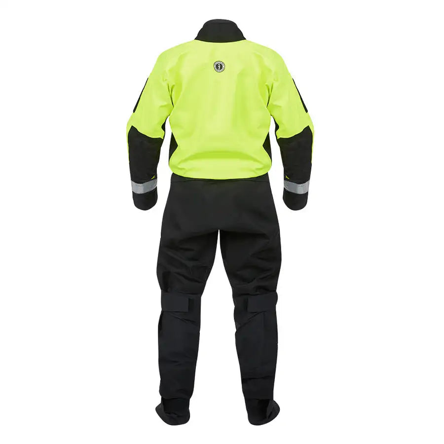 Mustang Sentinel Series Water Rescue Dry Suit - Fluorescent Yellow Green-Black - XS Regular [MSD62403-251-XSR-101] Besafe1st™ | 