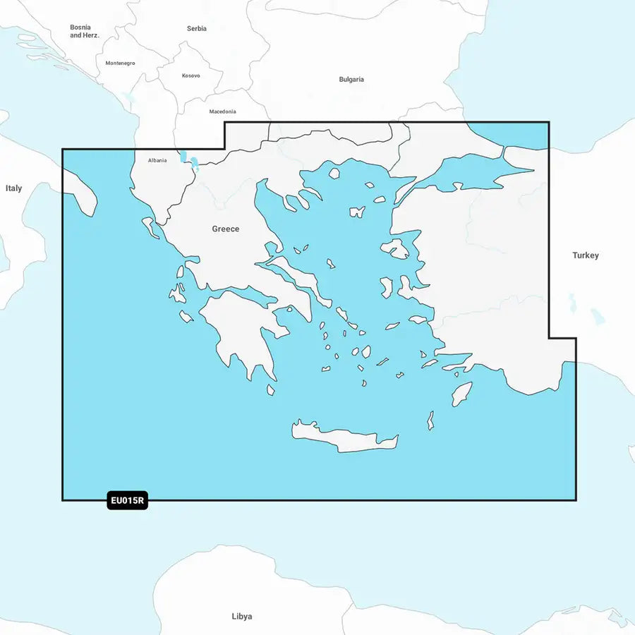 Garmin Navionics+ NSEU015R - Aegean Sea, Sea of Marmara - Marine Chart [010-C1240-20] - Besafe1st® 