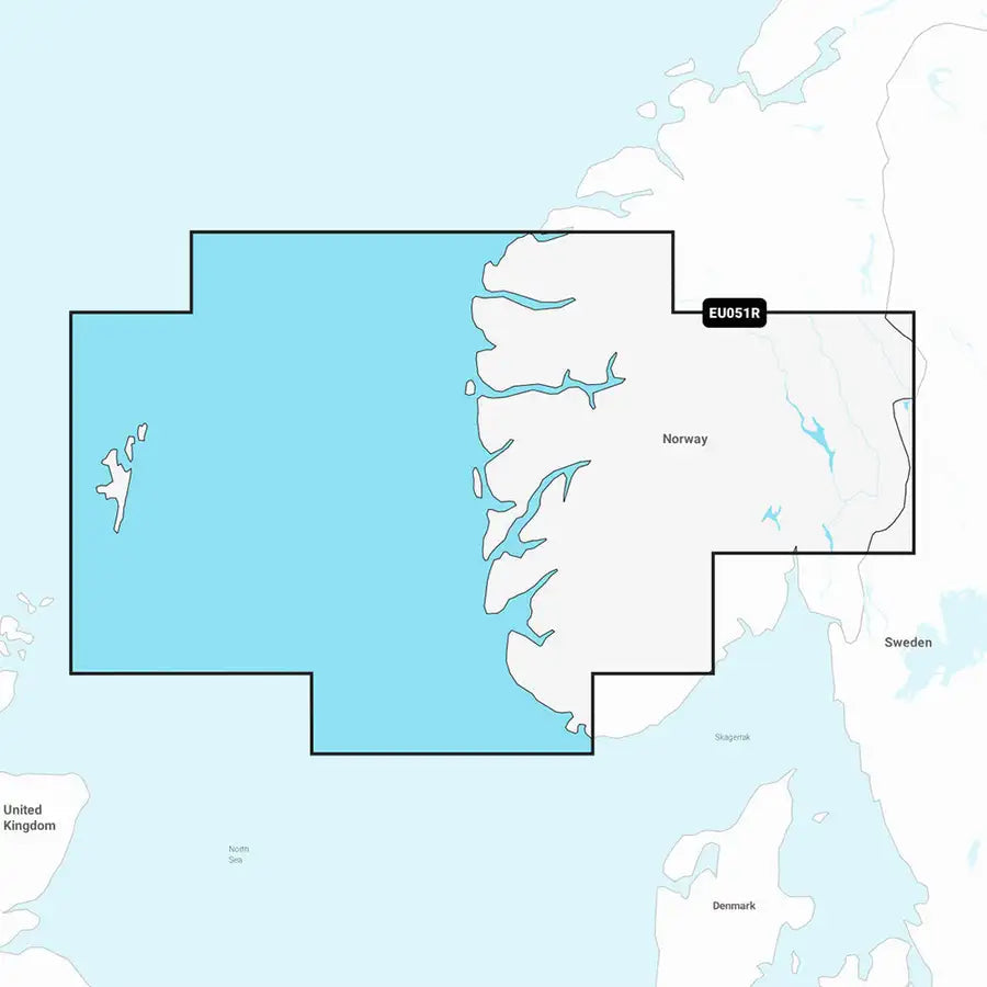 Garmin Navionics+ NSEU051R - Norway, Lista to Sognefjord - Marine Chart [010-C1250-20] - Besafe1st®  