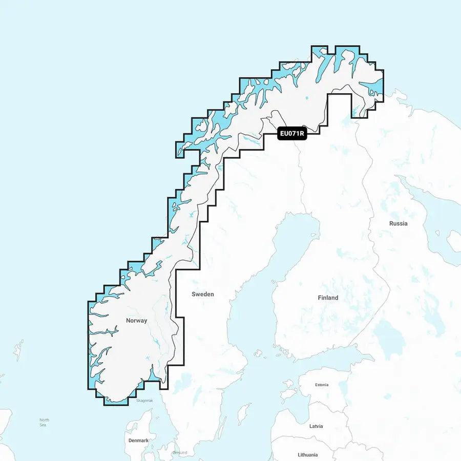 Garmin Navionics+ NSEU071R - Norway Lakes  Rivers - Inland Marine Chart [010-C1266-20] - Premium Garmin Navionics+ Foreign  Shop now at Besafe1st®