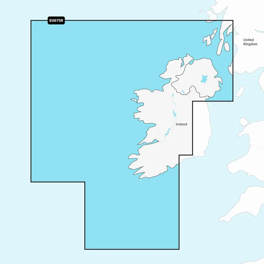 Garmin Navionics Vision+ NVEU075R - Ireland, West Coast - Marine Chart [010-C1233-00] Besafe1st™ | 