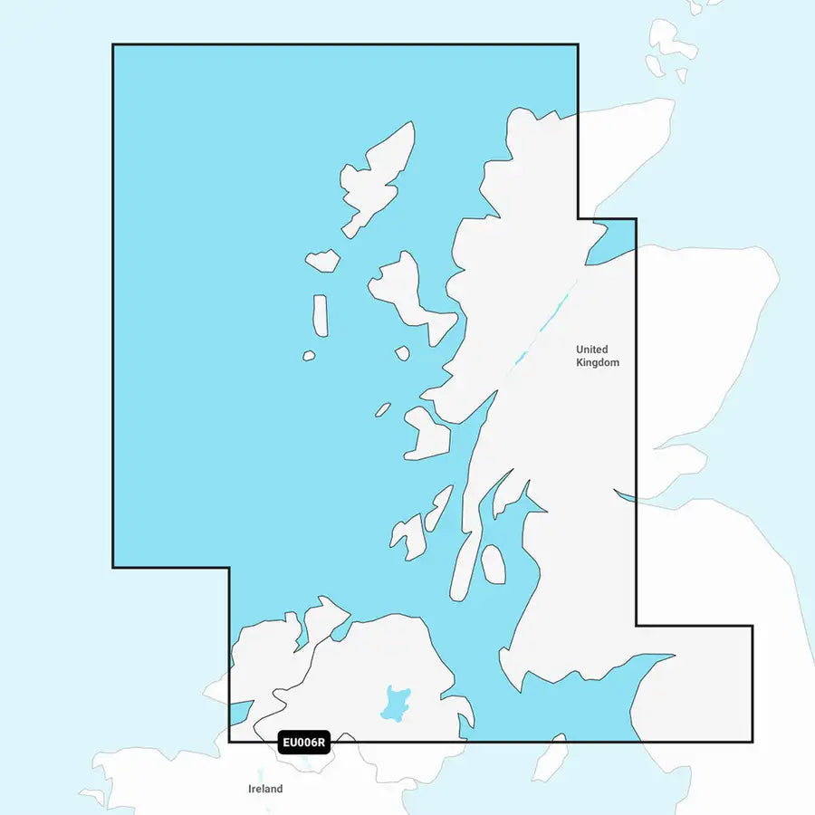 Garmin Navionics Vision+ NVEU006R - Scotland, West Coast - Marine Chart [010-C1234-00] - Besafe1st®  