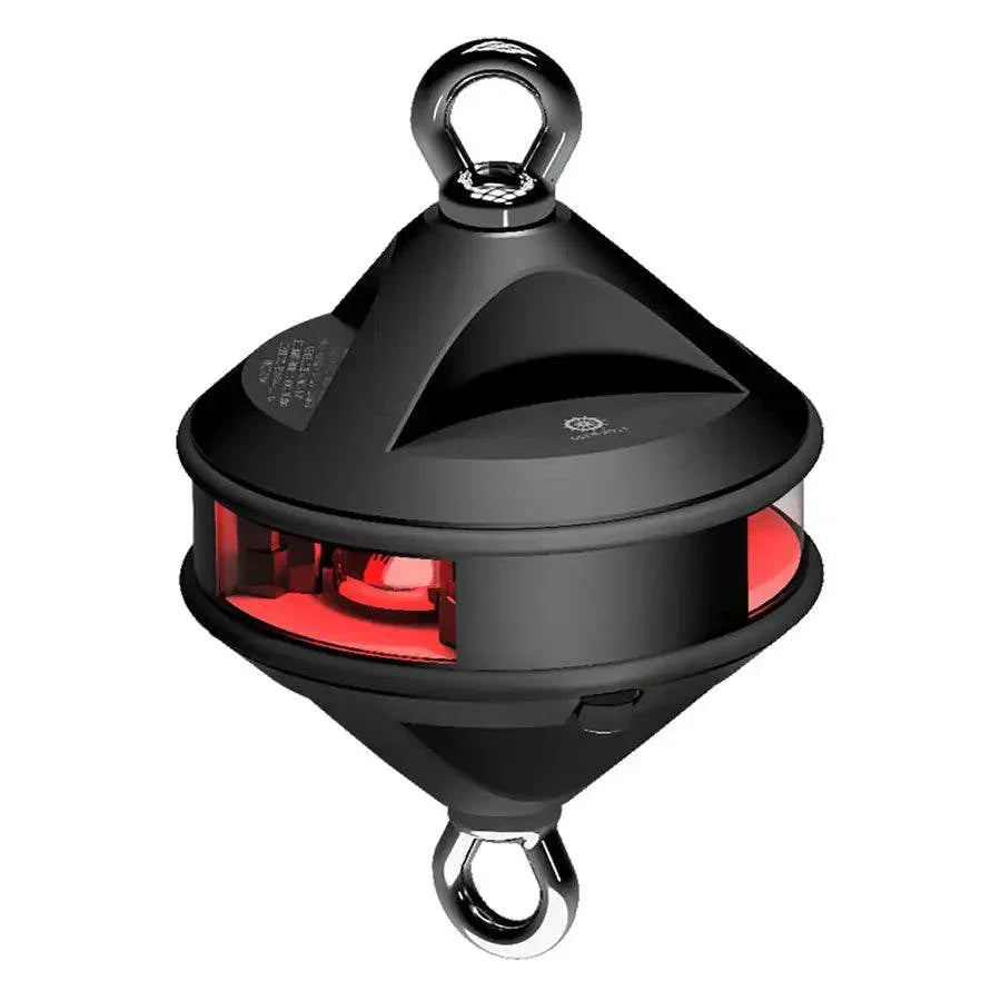 Lopolight Series 200-014 - Hoist Light - 2NM - Red - Black Housing [200-014G2-H1C-B] - Besafe1st