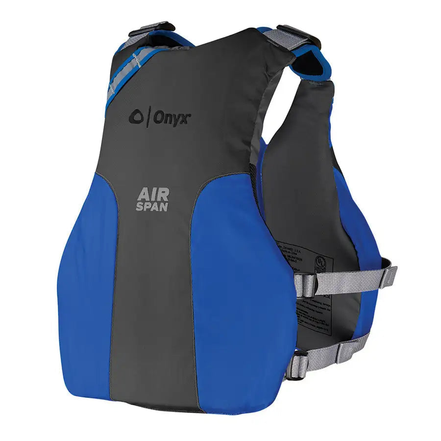 Onyx Airspan Breeze Life Jacket - M/L - Blue [123000-500-040-23] - Premium Life Vests  Shop now 