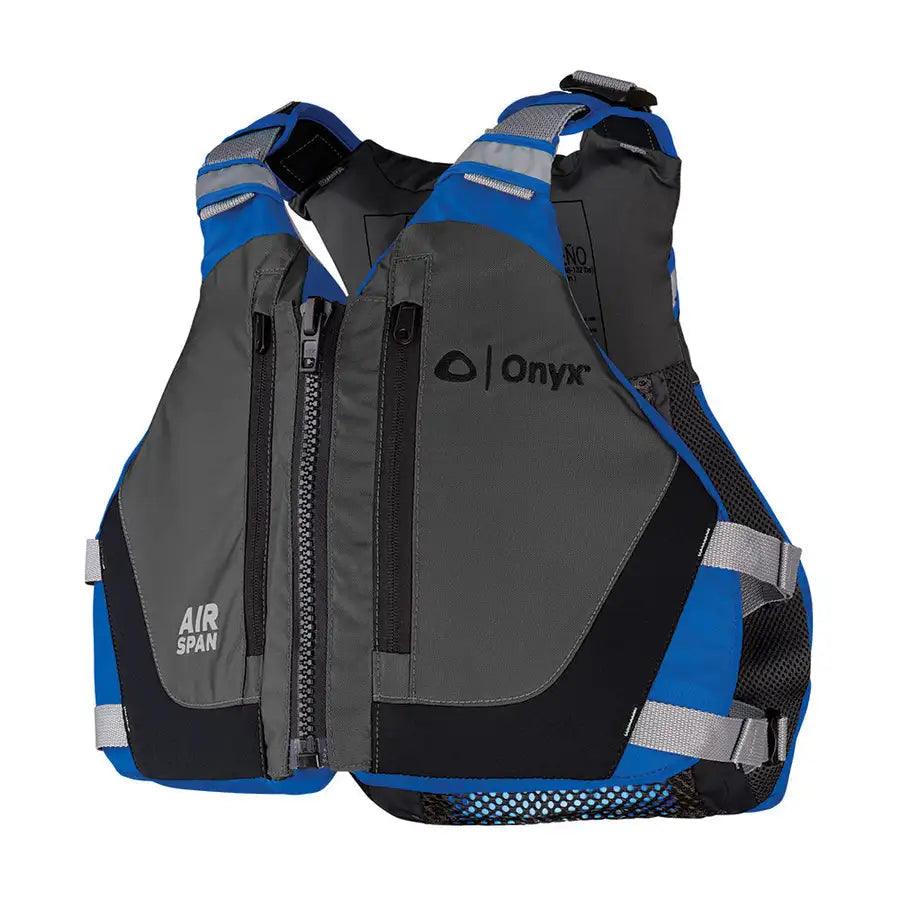 Onyx Airspan Breeze Life Jacket - M/L - Blue [123000-500-040-23] - Besafe1st® 