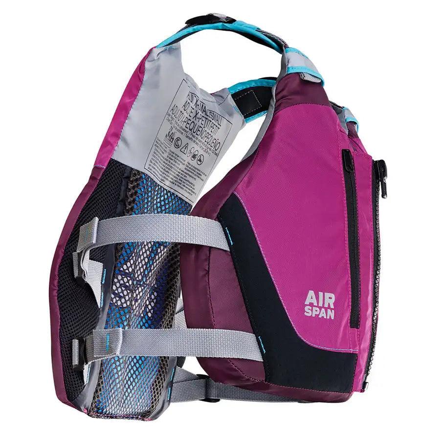 Onyx Airspan Breeze Life Jacket - XS/SM - Purple [123000-600-020-23] - Besafe1st® 