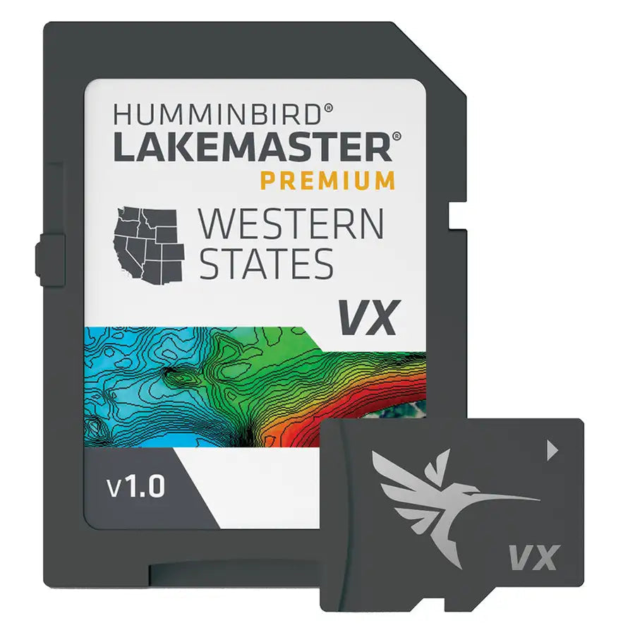 Humminbird LakeMaster VX Premium - Western States [602009-1] - Premium Humminbird  Shop now 