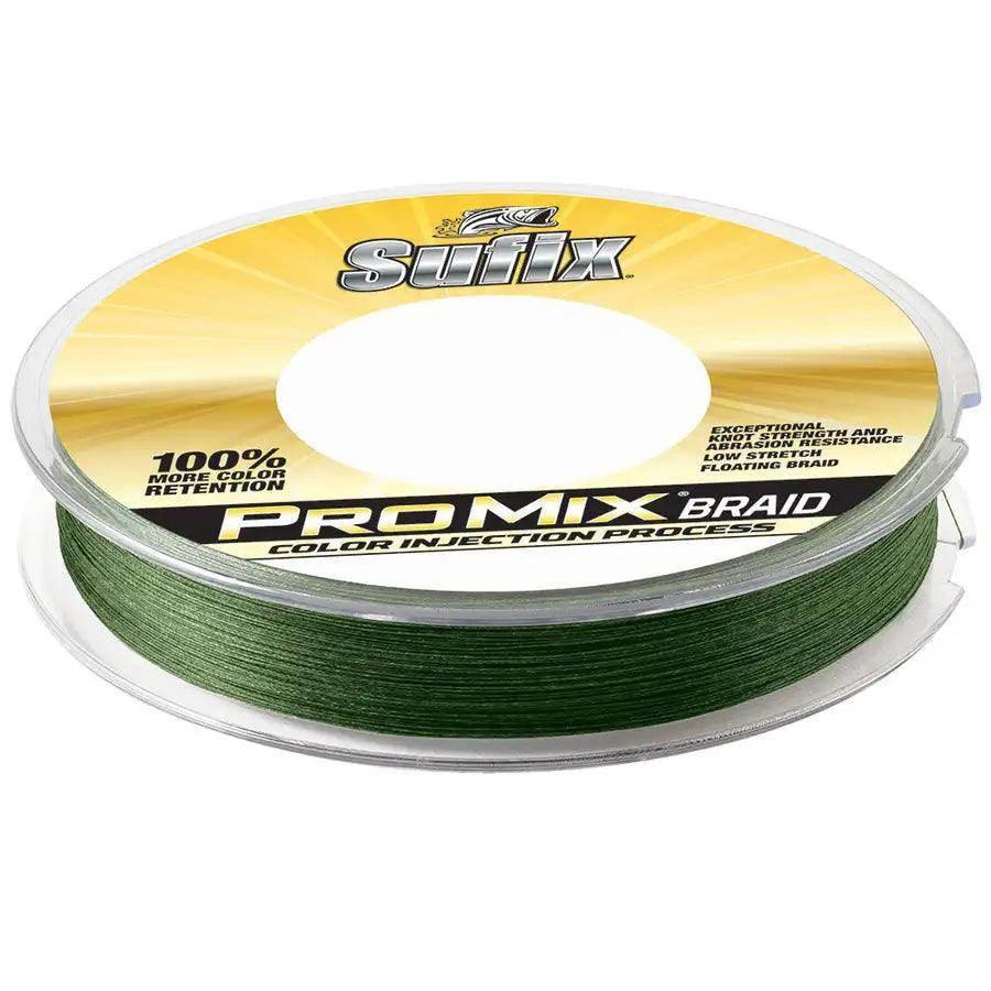 Sufix ProMix Braid - 15lb - Low-Vis Green - 300 yds [630-115G] - Besafe1st
