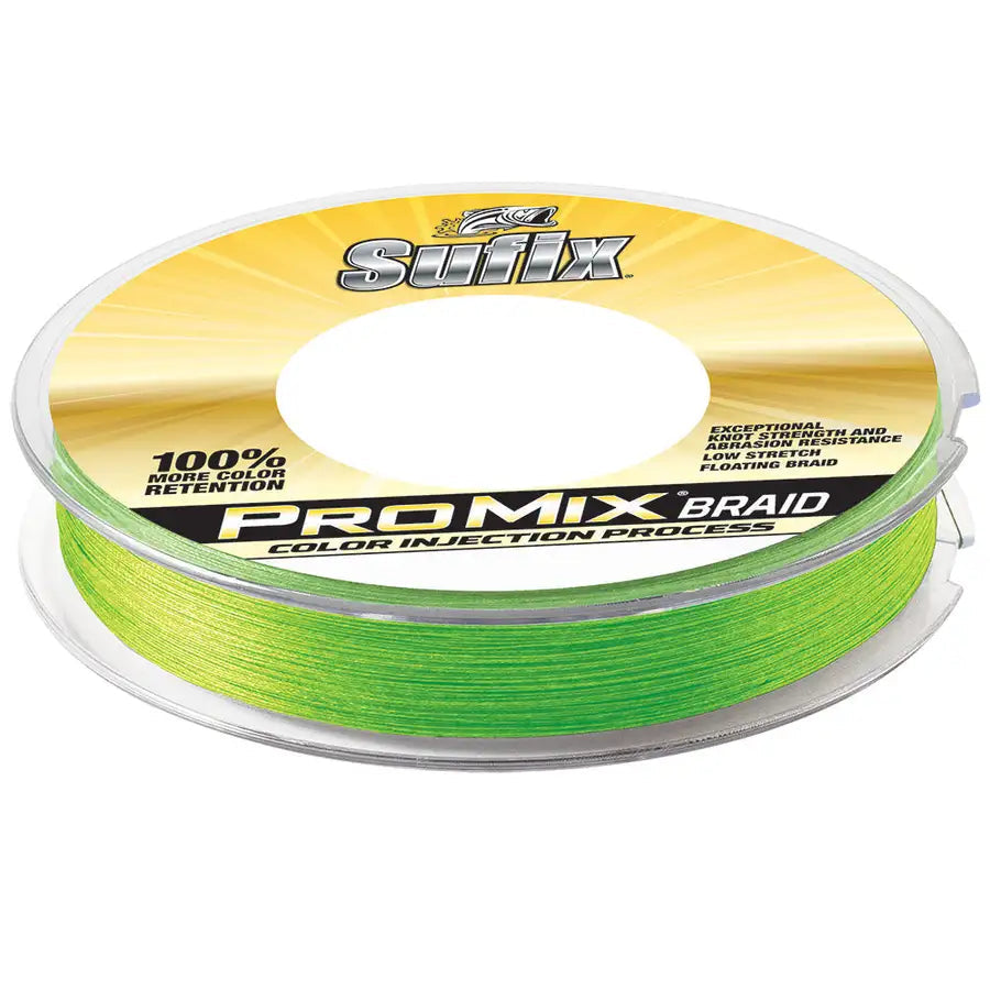 Sufix ProMix Braid - 15lb - Neon Lime - 300 yds [630-115L] - Besafe1st® 
