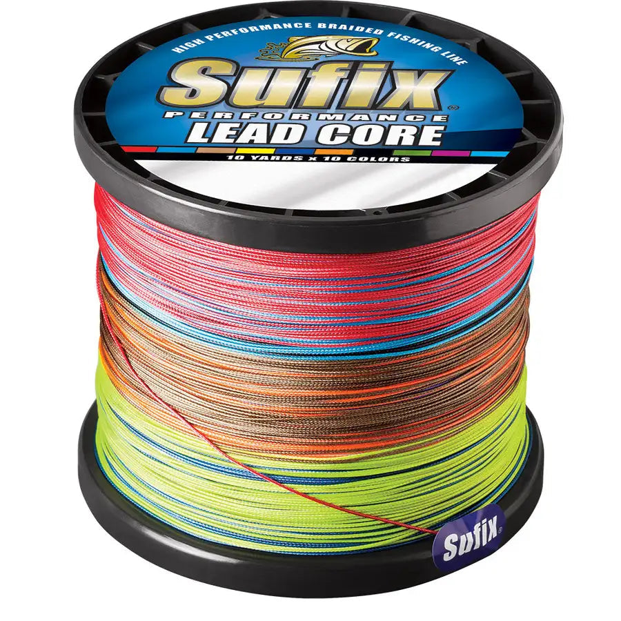 Sufix Performance Lead Core - 12lb - 10-Color Metered - 600 yds [668-312MC] - Besafe1st® 