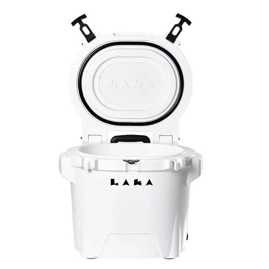 LAKA Coolers 30 Qt Cooler w/Telescoping Handle  Wheels - White [1079] - Premium Coolers  Shop now at Besafe1st®