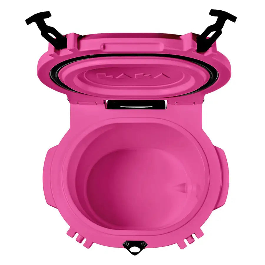 LAKA Coolers 30 Qt Cooler w/Telescoping Handle  Wheels - Pink [1081] Besafe1st™ | 