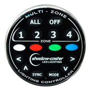 Shadow-Caster Round Zone Controller 4 Channel Remote f/MZ-LC or SCM-LC [SCM-ZC-REMOTE] - Premium Accessories  Shop now 
