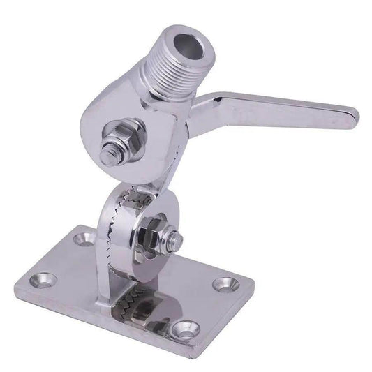 Whitecap Heavy-Duty Ratchet Antenna Mount - 316 Stainless Steel [S-1802BC] - Besafe1st