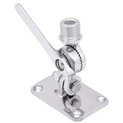 Whitecap Ratchet Antenna Mount - 316 Stainless Steel [S-1802C] - Besafe1st® 