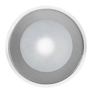 Shadow-Caster DLX Series Down Light - White Housing - RGB - Chrome Bezel [SCM-DLX-CC-CHR-WH] - Premium Dome/Down Lights from Shadow-Caster LED Lighting - Just $116! Shop now at Besafe1st®