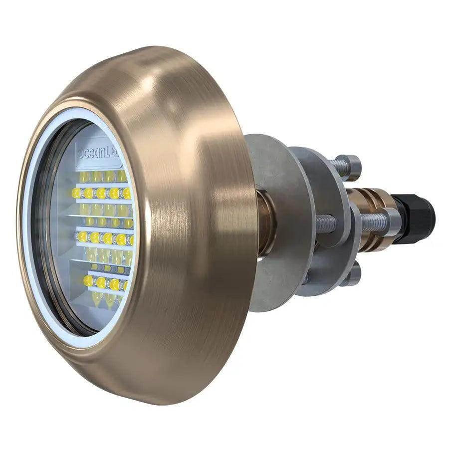 OceanLED Explore E6 Thru Hull - Blue White [E6TH009BW] - Besafe1st